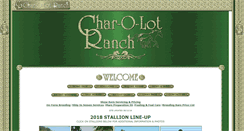 Desktop Screenshot of charolotranch.com